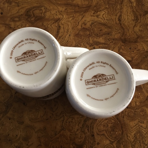 2/ Ghirardelli Mugs - Picture 2 of 4